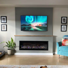 Load image into Gallery viewer, Napoleon Alluravision Slimline 60-Inch Electric Fireplace - NEFL60CHS - Wall or Recessed
