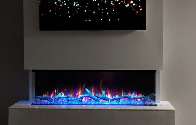 Napoleon Trivista Primis 50 Inch 3-Sided Built-In Electric Fireplace - NEFB50H-3SV