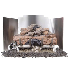 Load image into Gallery viewer, Peterson Real Fyre 3-Fold Gas Log Firebacks - Reflect / Radiate
