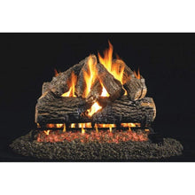 Load image into Gallery viewer, Peterson Real Fyre Charred Oak Gas Log Set With Vented ANSI Certified G46 Burner
