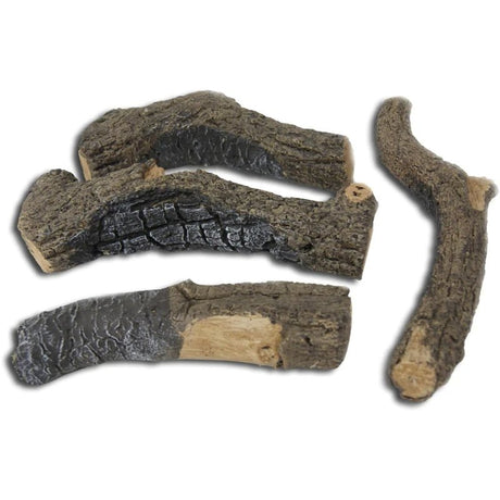 Peterson Real Fyre Decorative Charred Branches Set Of 4