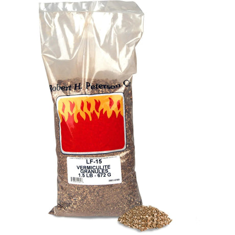 Peterson Real Fyre Vermiculite Granules - 1.5 LB. Bag - For Propane Only