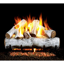 Load image into Gallery viewer, Peterson Real Fyre White Birch Gas Log Set With Vented ANSI Certified G46 Burner
