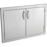 Summerset 30-Inch Stainless Steel Masonry Double Access Door - SSDD-33M