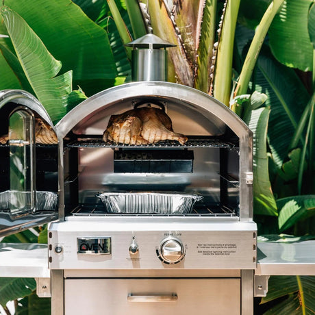 Summerset Freestanding Gas Outdoor Pizza Oven on Cart - SS-OVFS