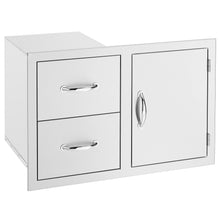Load image into Gallery viewer, Summerset SSDC2-36 Access Door &amp; Double Drawer Combo, 36-Inch
