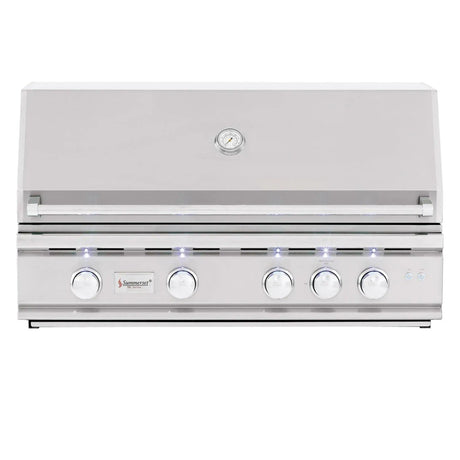 Summerset TRL 38-Inch 4-Burner Built-In Natural Gas Grill With Rotisserie - TRL38-NG