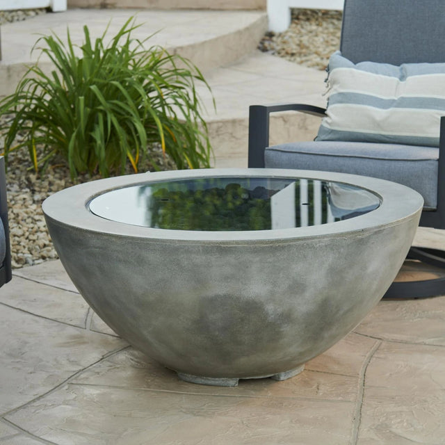 The Outdoor GreatRoom Company Cove 42-Inch Round Gas Fire Pit