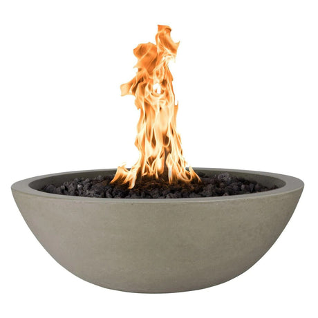 The Outdoor Plus Sedona 33-Inch Gas Fire Bowl Fire Pit - Ash - Electronic Ignition