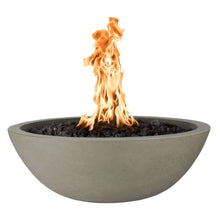 Load image into Gallery viewer, The Outdoor Plus Sedona 33-Inch Gas Fire Bowl Fire Pit - Ash - Electronic Ignition
