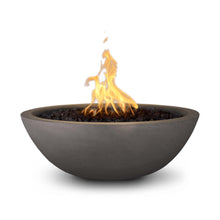 Load image into Gallery viewer, The Outdoor Plus Sedona 33-Inch Gas Fire Bowl Fire Pit - Chocolate - Electronic Ignition
