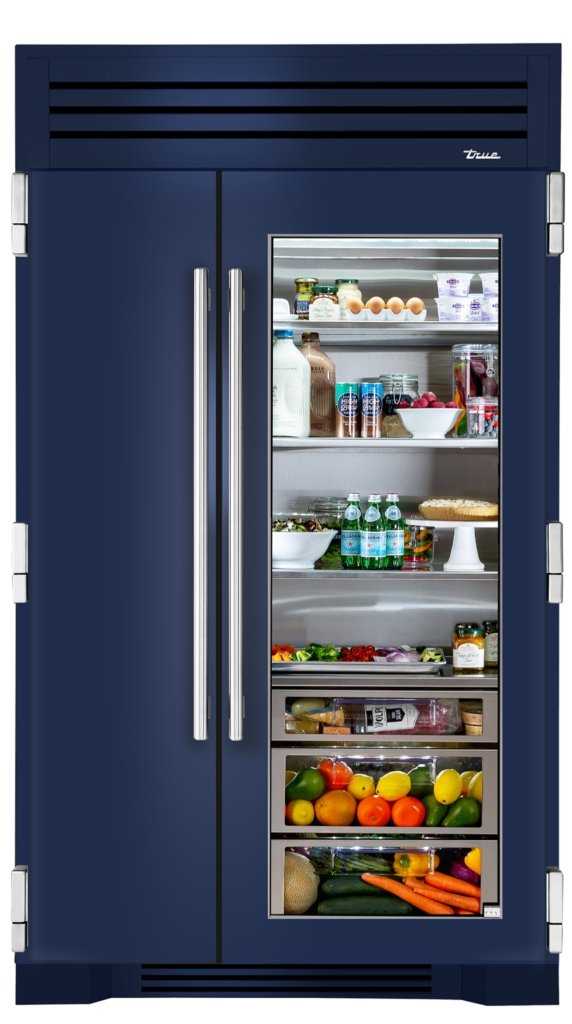 True Residential Side-By-Side 48 Inch Refrigerator