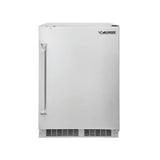 Twin Eagles 24 Inch 5.1 Cu. Ft. Outdoor Rated Compact Refrigerator with Lock -TEOR24-G