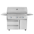 Twin Eagles 42-Inch 3-Burner Freestanding Gas Grill On Cart