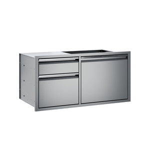 Twin Eagles 42-Inch Stainless Steel Access Door & Double Drawer Combo - TEDD422-B
