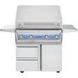 Twin Eagles Eagle One 36-Inch 3-Burner Freestanding Gas Grill with Sear Zone & Infrared Rotisserie Burner On Deluxe Cart
