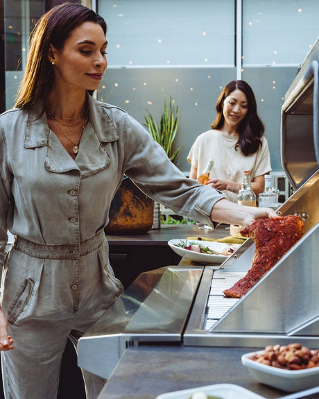 Twin Eagles Wi-Fi Controlled 36-Inch Built-In Stainless Steel Pellet Grill and Smoker with Rotisserie