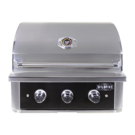 Wildfire Ranch PRO 30-Inch Black 304 SS Natural Gas Grill - WF-PRO30G-RH-NG