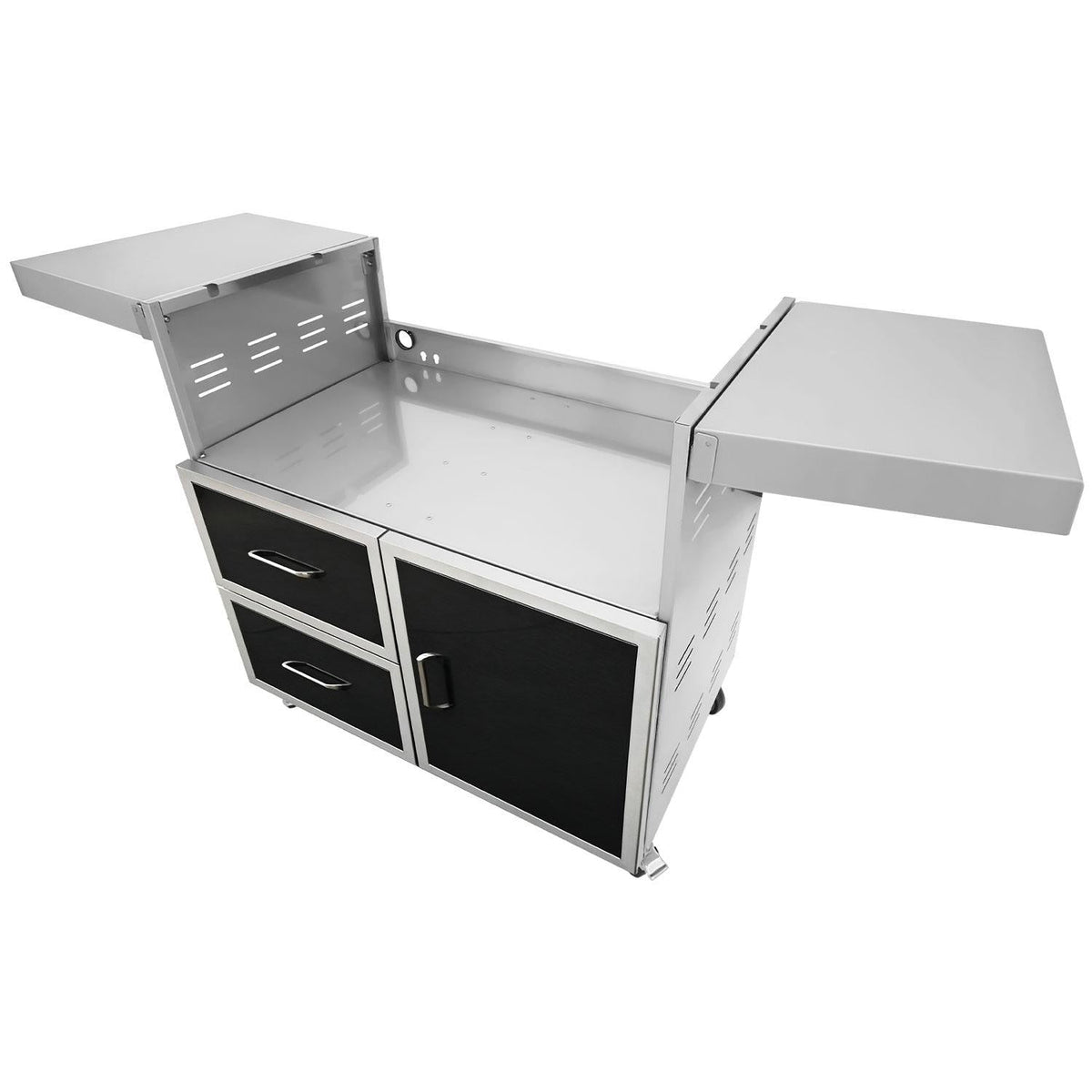 Wildfire Ranch PRO 30-Inch Black Stainless Steel Grill Cart - WFCART30 ...