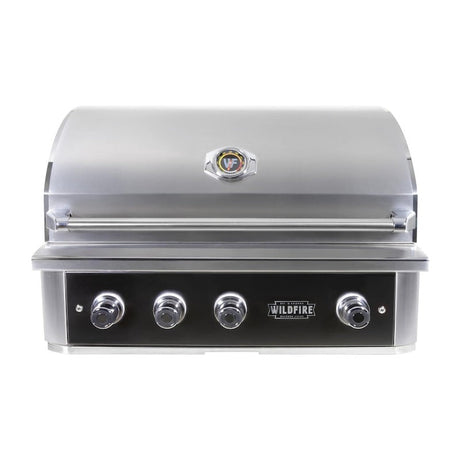 Wildfire Ranch PRO 36-Inch Black 304 SS Natural Gas Grill - WF-PRO36G-RH-NG