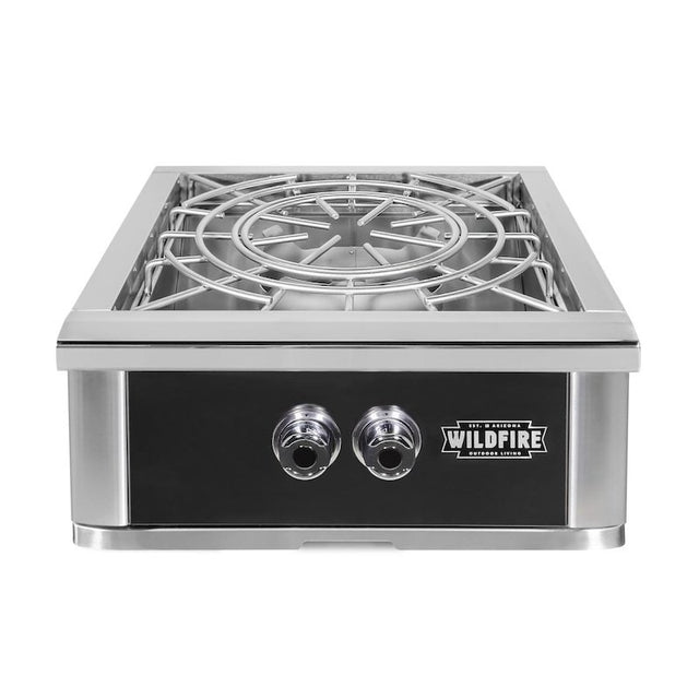 Wildfire Ranch PRO Black 304 SS Gas Power Burner - WF-POWBRN-RH