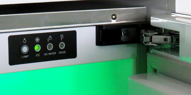 XO 15 Inch Undercounter Indoor Nugget Ice Maker with Drain Pump