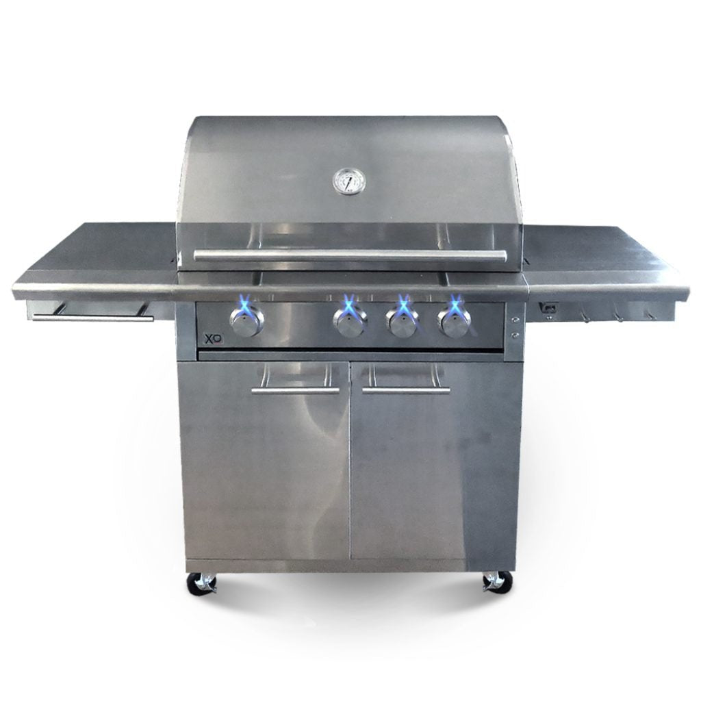 XO 32 Inch Performance XLT Freestanding Gas Grill on Cart