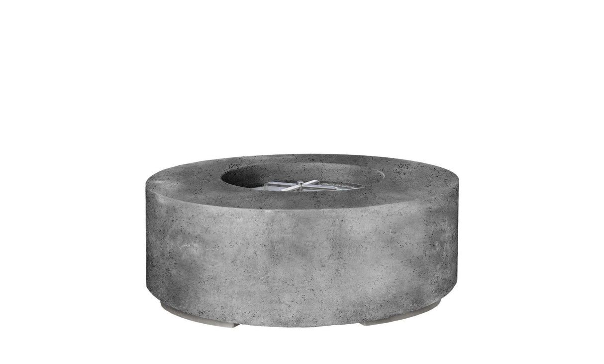 XO 36 Inch Round Gas Fire Pit Table - 65,000 BTUs