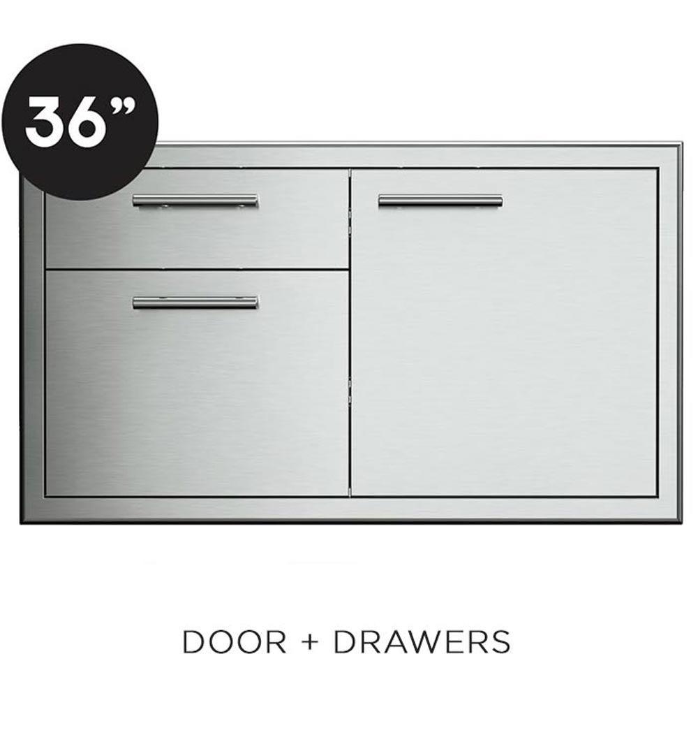 XO 36 Inch Single Roll Out Door and Drawer