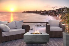Load image into Gallery viewer, XO 36 Inch Square Gas Fire Pit Table - 65,000 BTUs
