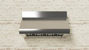 XO 48 Inch Pro Style Wall Mount Ducted Hood with 1200 CFM & LED Lights