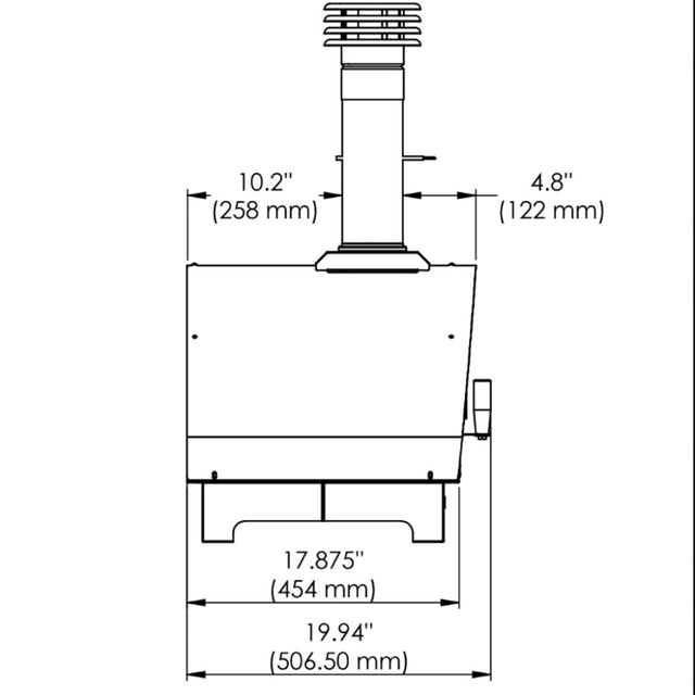 XO Countertop Wood-Fired Pizza Oven XOPIZZA1