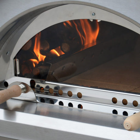 XO Outdoor 40 Inch Wood-Fired Pizza Oven Countertop
