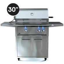 Load image into Gallery viewer, XO Pro Luxury 30 Inch Freestanding Gas Grill on Cart with Infrared Burner &amp; Rotisserie
