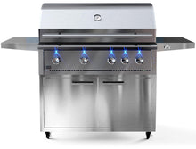 Load image into Gallery viewer, XO Pro Luxury 42 Inch Freestanding Gas Grill On Cart with Infrared Burner &amp; Rotisserie
