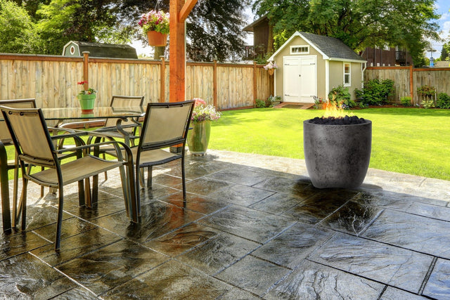 XO Round Fire Vessel Fire Pit